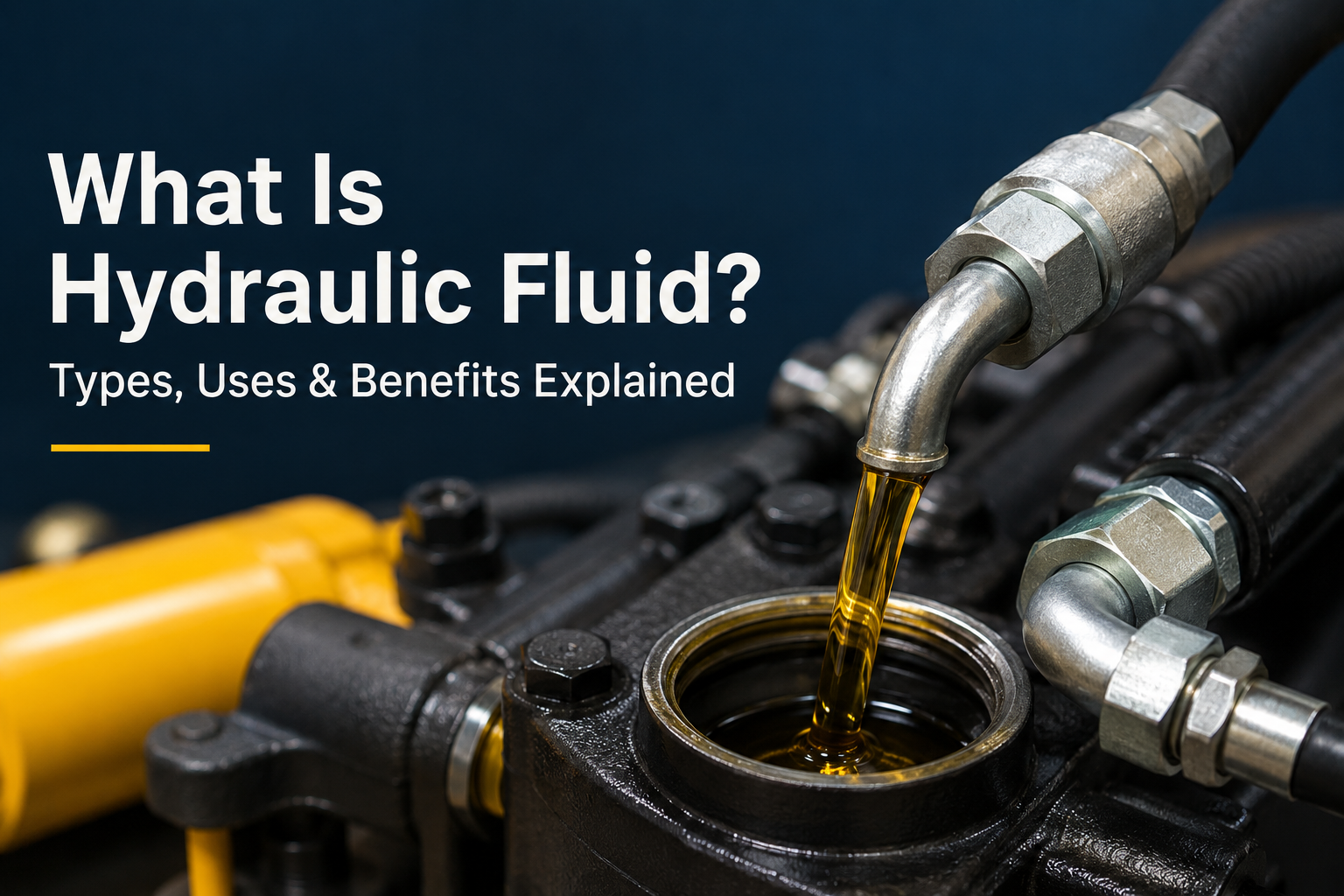 What Is Hydraulic Fluid? Understanding Its Types, Uses, and Importance