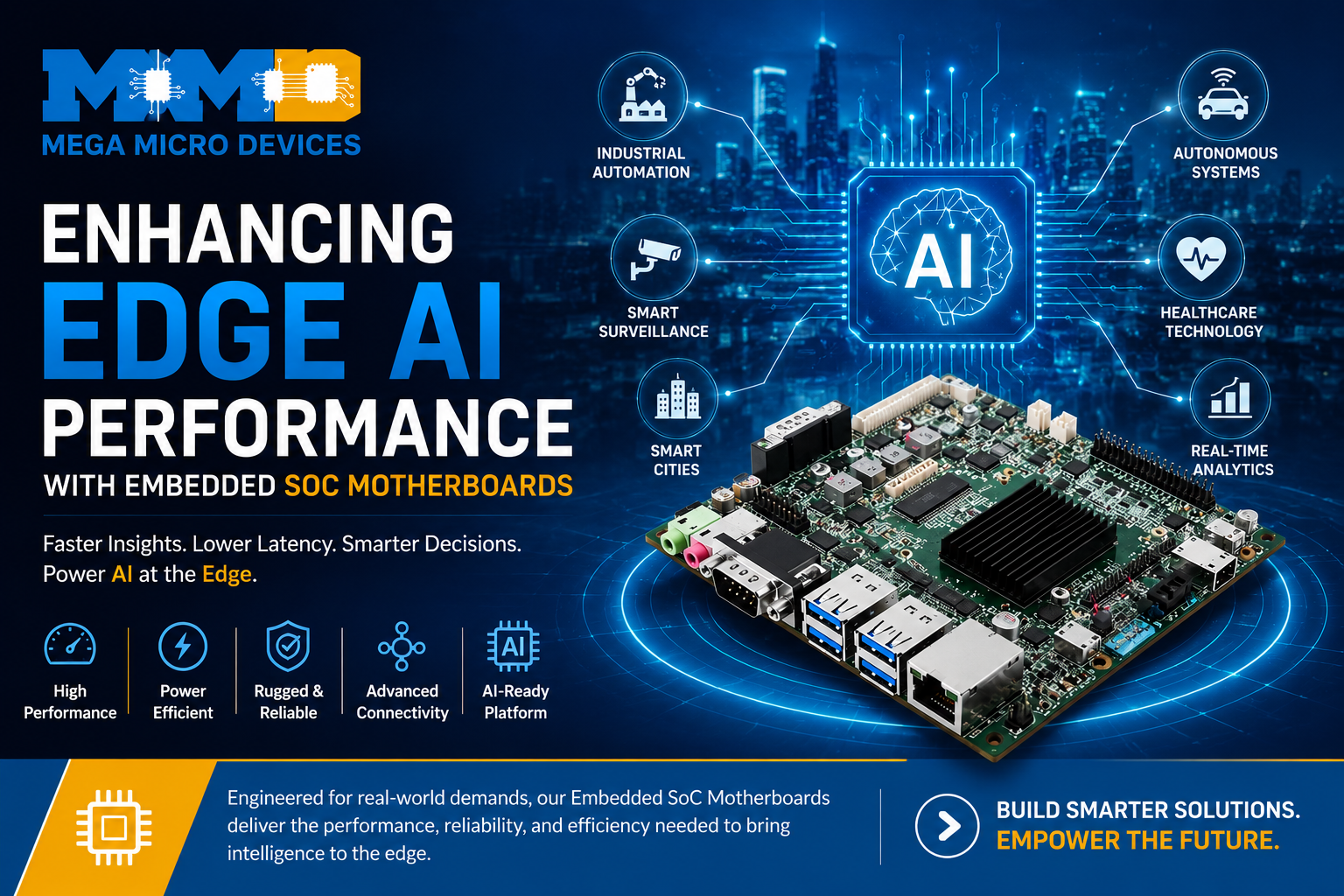 Enhancing Edge AI Performance with Embedded SoC Motherboards