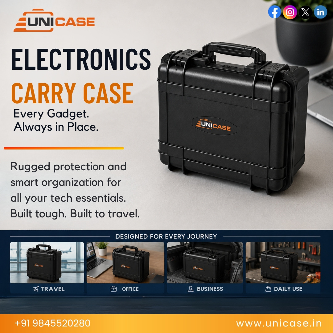 The Importance of Protective Hard Cases for Drone, Camera, and Tool Equipment - Unicase