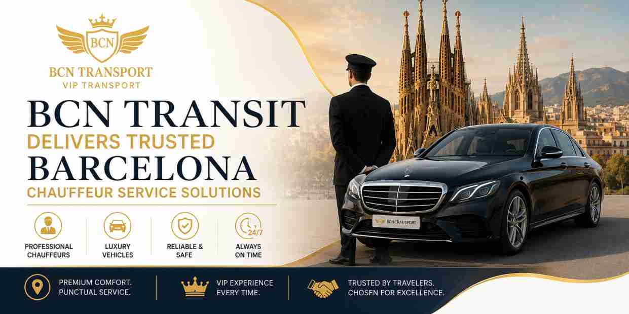 BCN Transit Delivers Trusted Barcelona Chauffeur Service Solutions