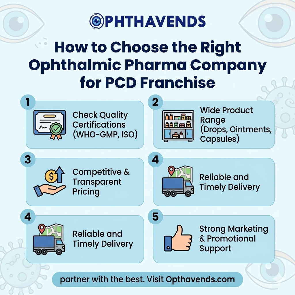 How to Choose the Right Ophthalmic Pharma Company for PCD Franchise