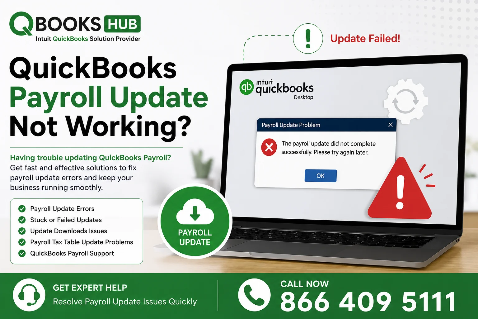 QuickBooks Payroll Updates Fail and How to Fix Them Efficiently