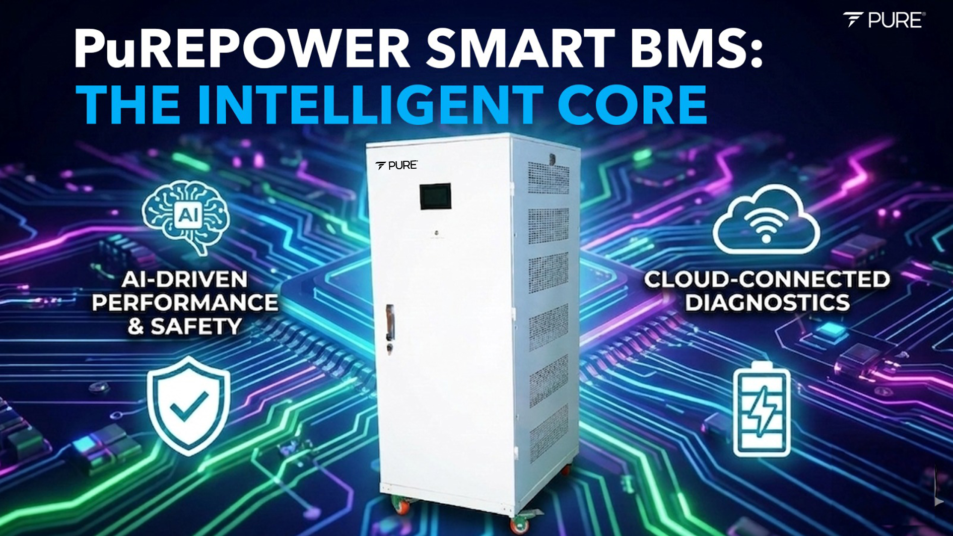 Lithium Batteries, Solar Inverters & UPS | PURE Energy India