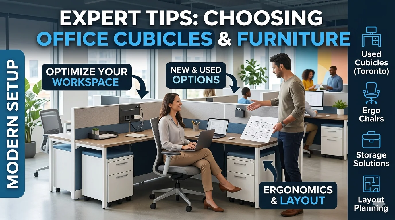 Expert Tips for Choosing Office Cubicles and Furniture