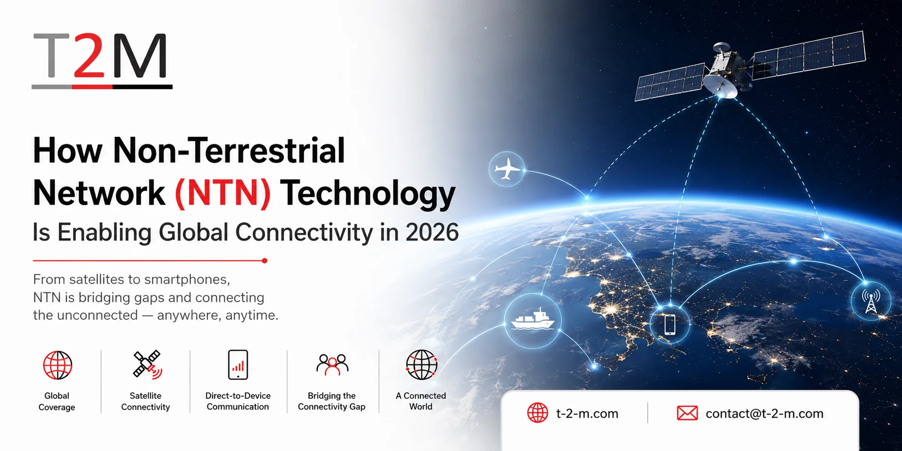 How Non-Terrestrial Network (NTN) Technology Is Enabling Global Connectivity in 2026