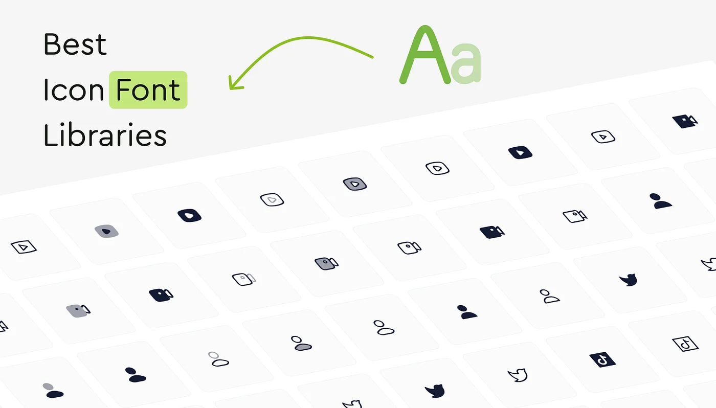 A Comparison of the Best Icon Fonts for Web and Mobile Projects