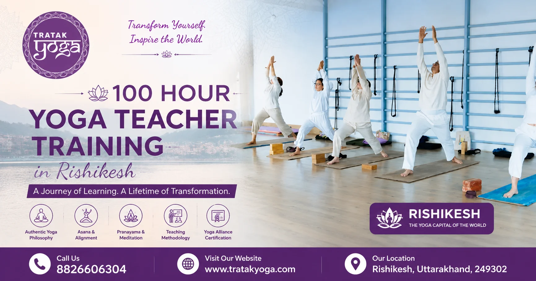 Why Choose 100 Hour Yoga Teacher Training in Rishikesh for Beginners?