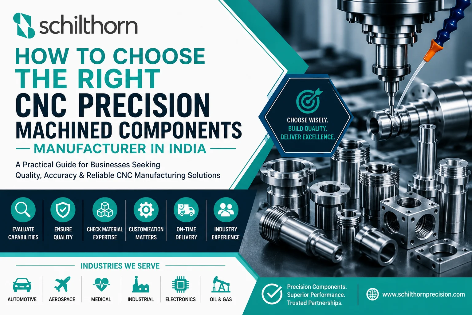 How to Choose the Right CNC Precision Machined Components Manufacturer in India