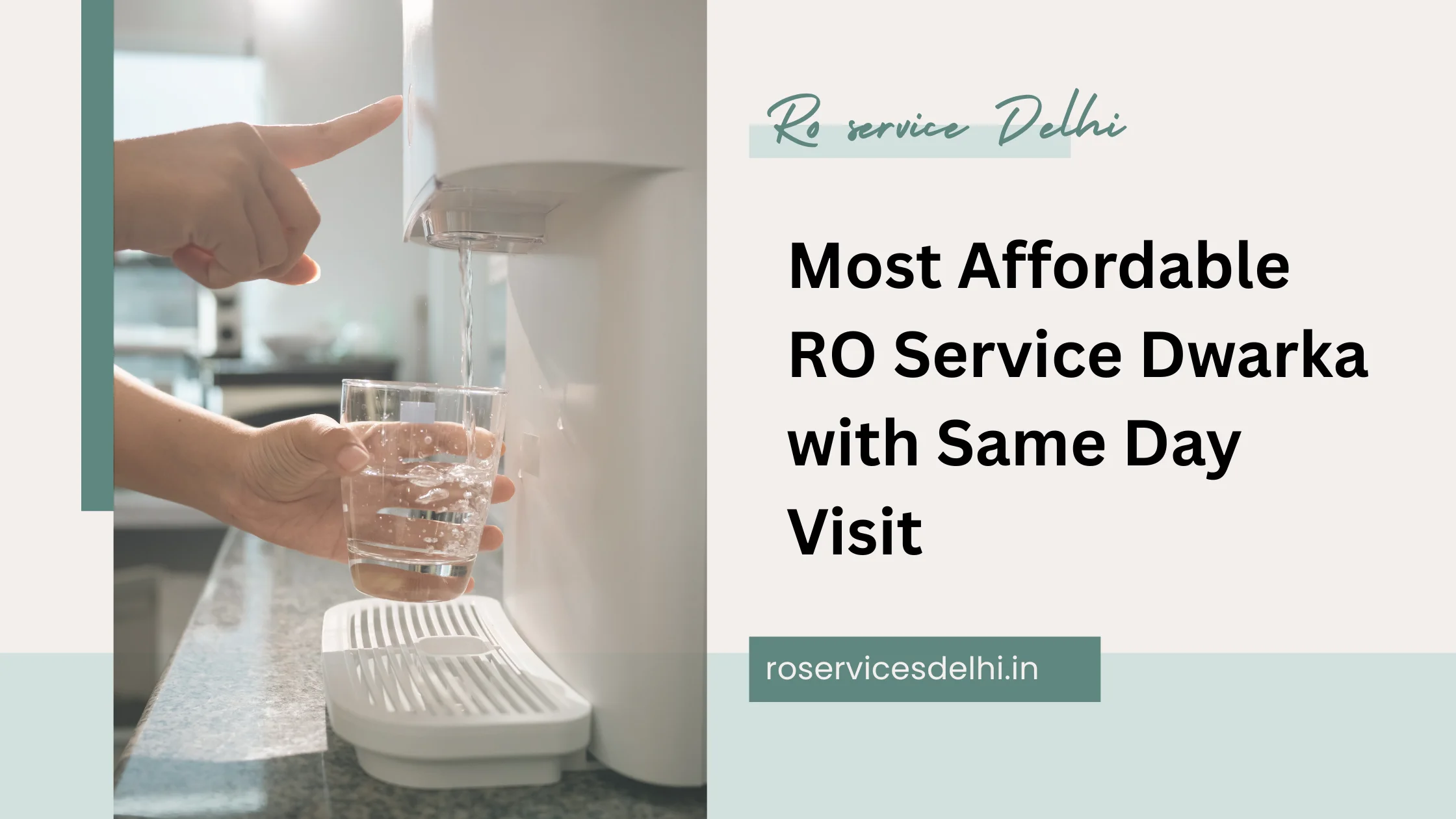 Most Affordable RO Service Dwarka with Same Day Visit