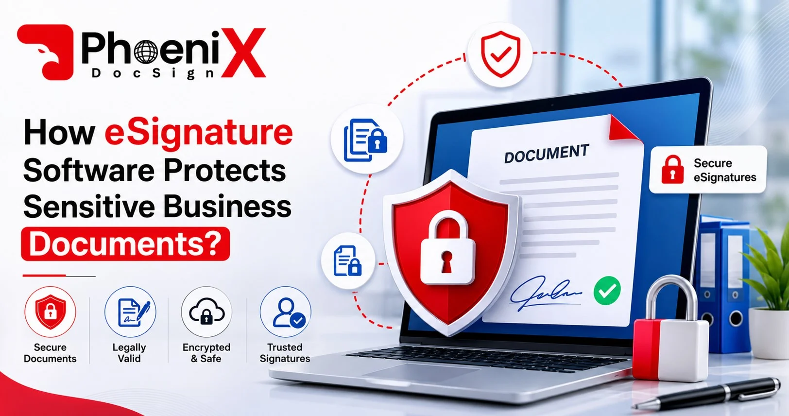 How eSignature Software Protects Sensitive Business Documents?