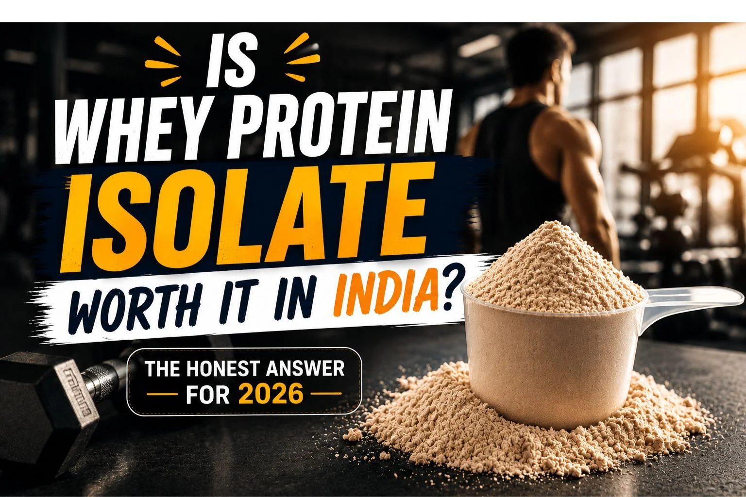 Is Whey Protein Isolate Worth It in India? The Honest Answer for 2026