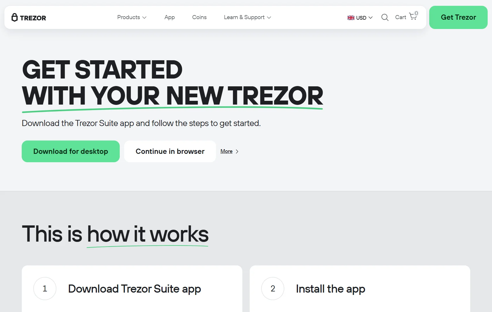 Trezor® Hardware Wallet | The #1 Most Advanced Security