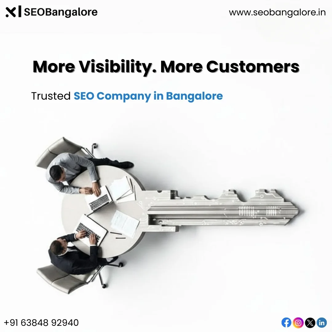 How an SEO Company in Bangalore Helps Improve Brand Visibility and Customer Trust | Seobangalore.in