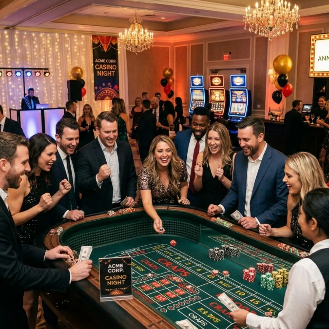 From Blackjack to Roulette: Designing the Perfect Night for a Company Party