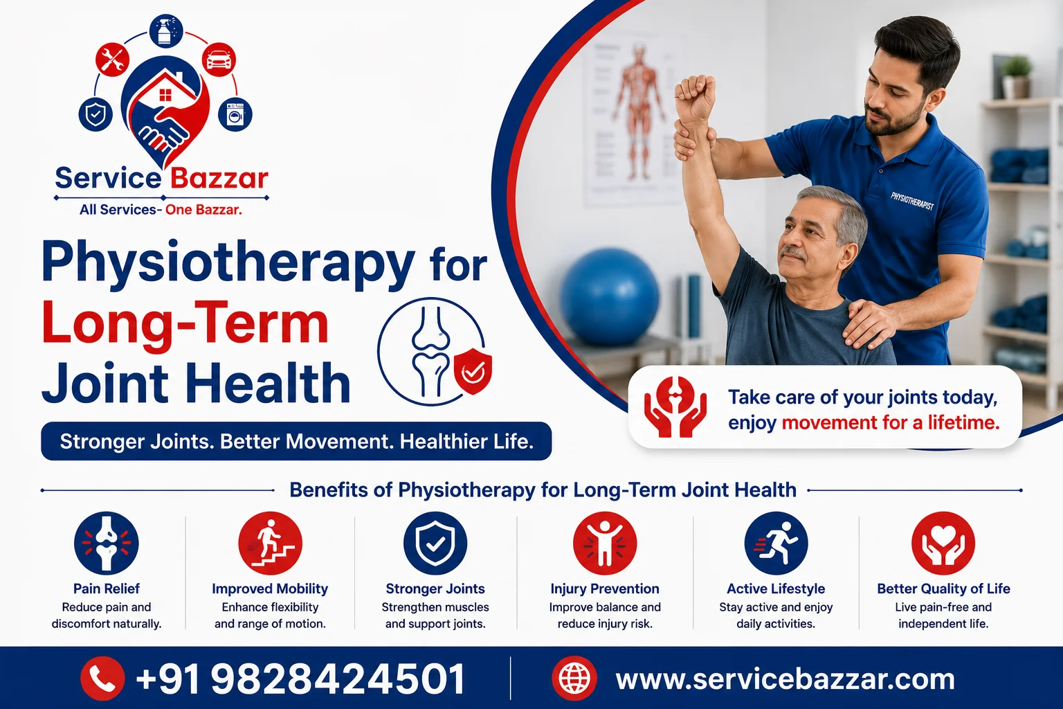 Why Early Physiotherapy Can Prevent Long-Term Joint and Muscle Problems