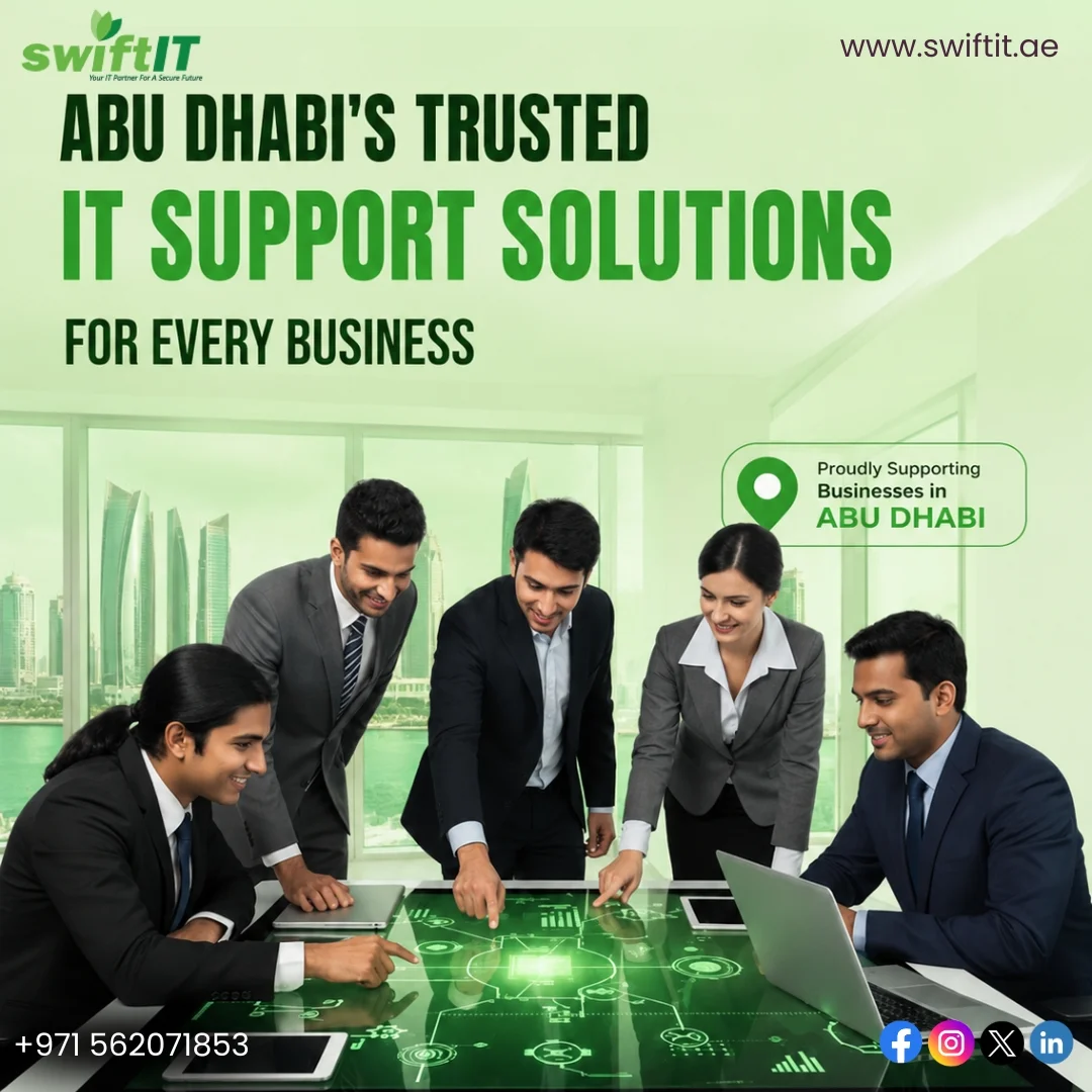 How Professional IT Services and Support Help Businesses Succeed in Abu Dhabi - SwiftIT