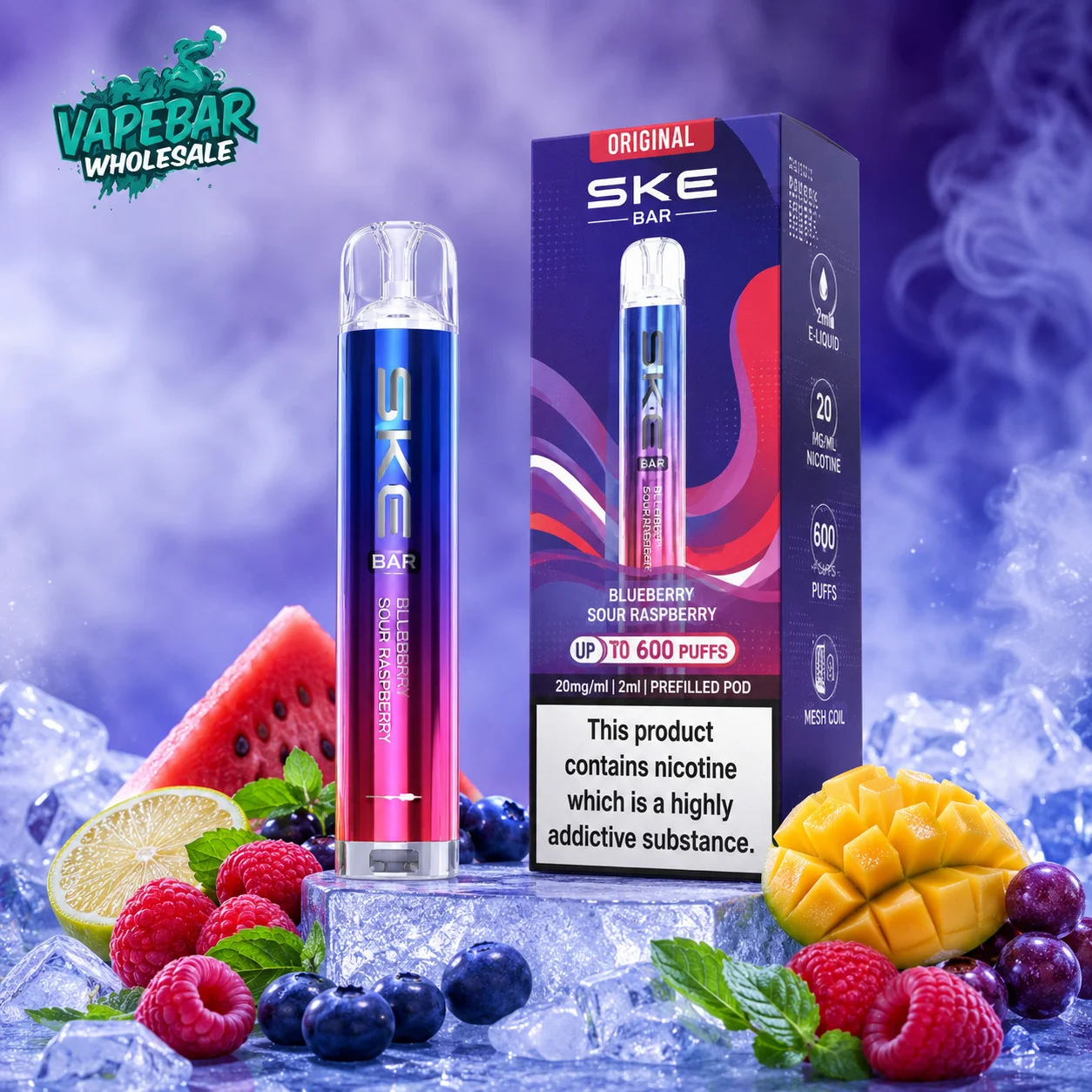 SKE Bar 600 Flavours Review: Features, Charging and Best Taste Options.