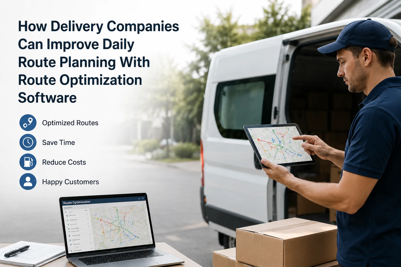 How Delivery Companies Can Improve Daily Route Planning With Route Optimization Software