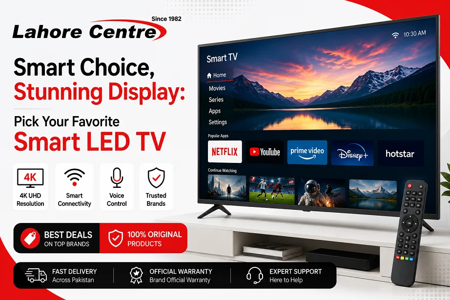 Smart Choice, Stunning Display: Pick Your Favorite Smart LED TV