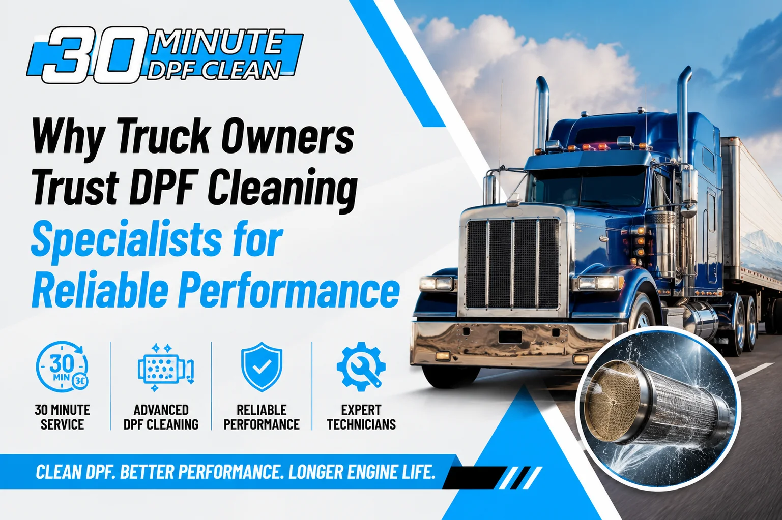 Why Truck Owners Trust DPF Cleaning Specialists for Reliable Performance