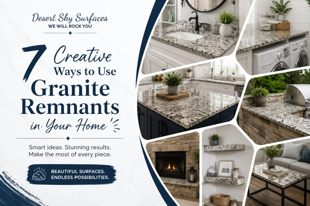 7 Creative Ways to Use Granite Remnants in Your Home