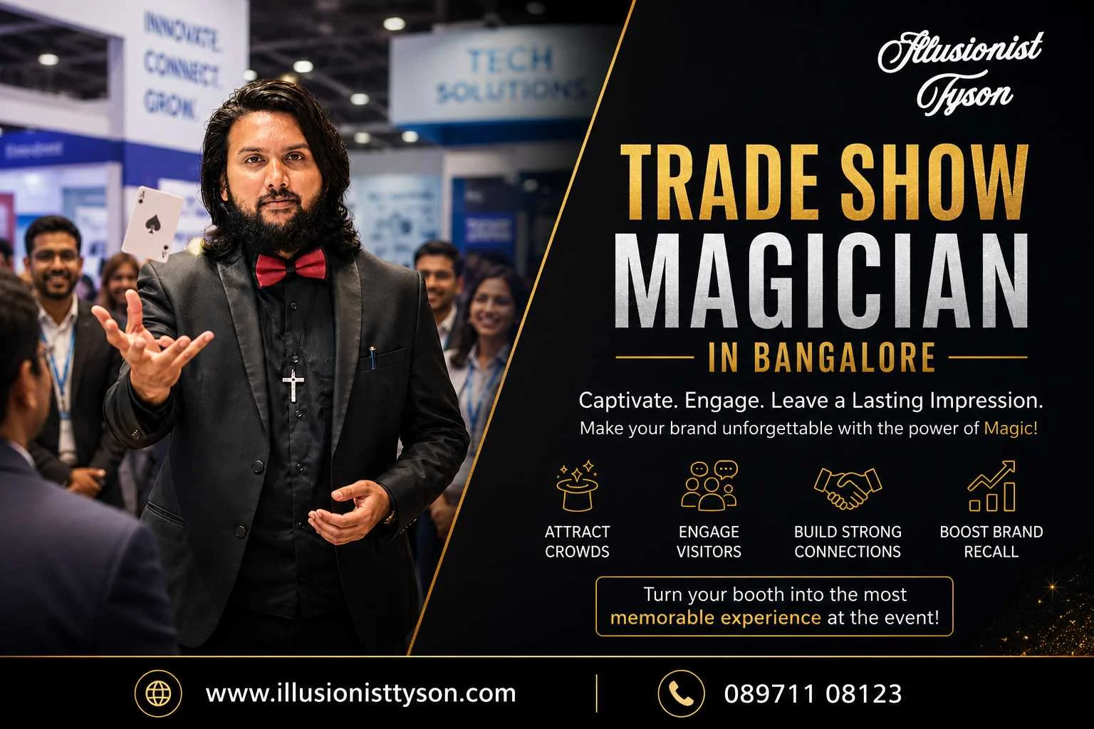 Trade Show Magician in Bangalore | Make Your Event More Attractive