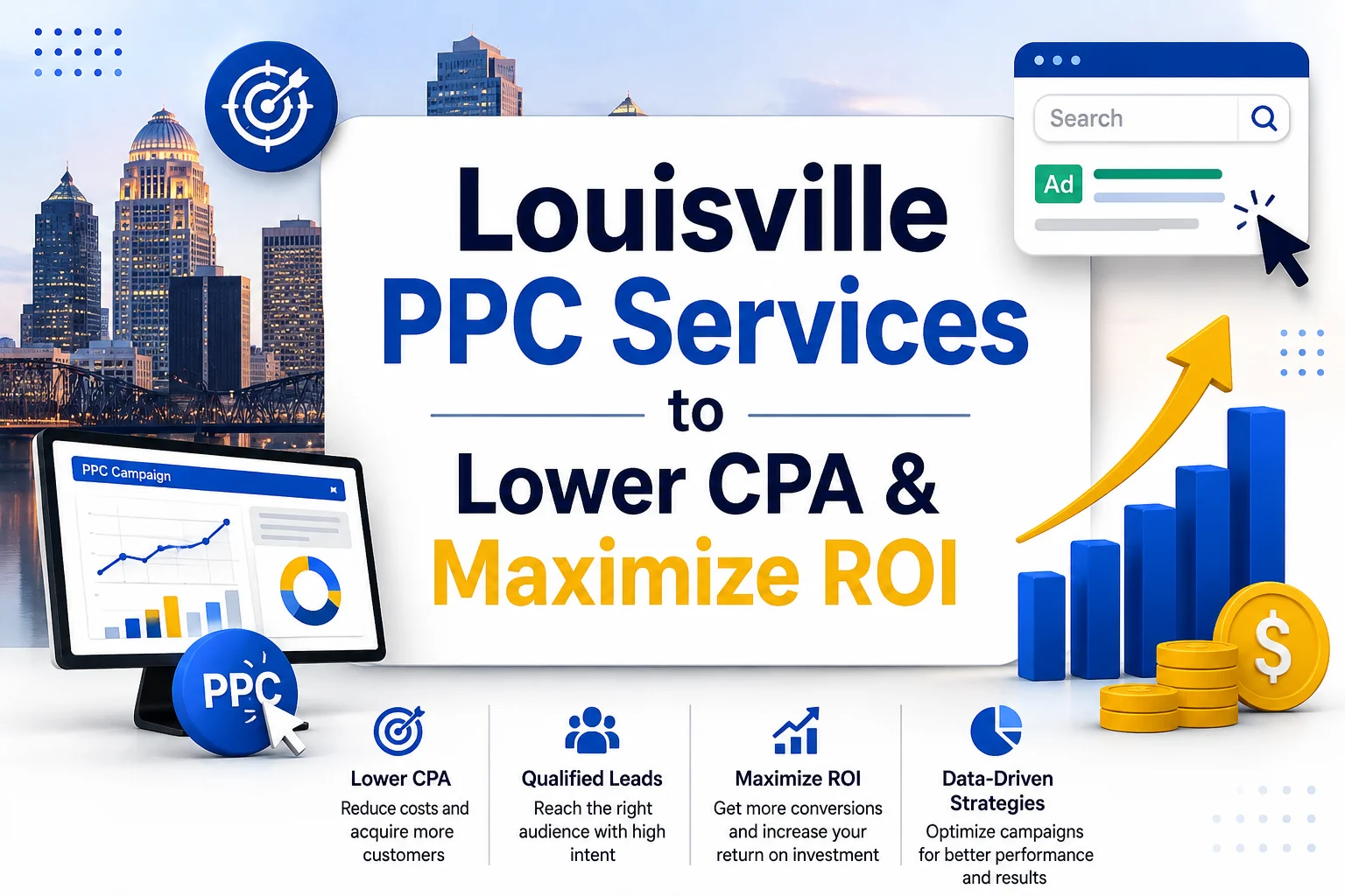 Louisville PPC Services to Lower CPA & Maximize ROI