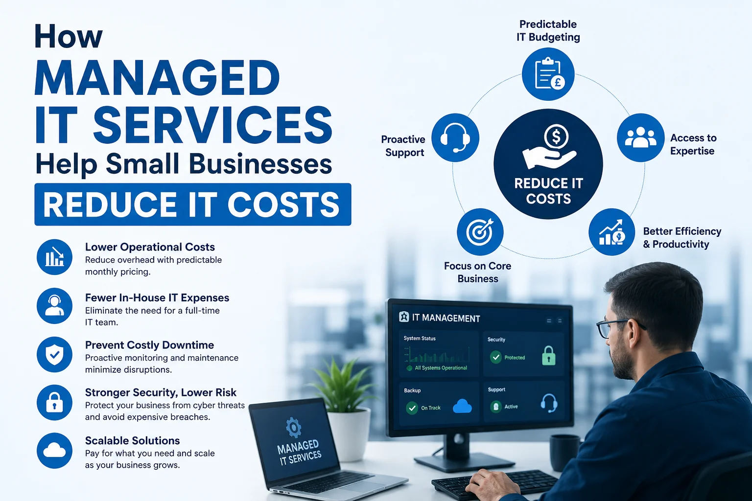 How Managed IT Services Help Small Businesses Reduce IT Costs