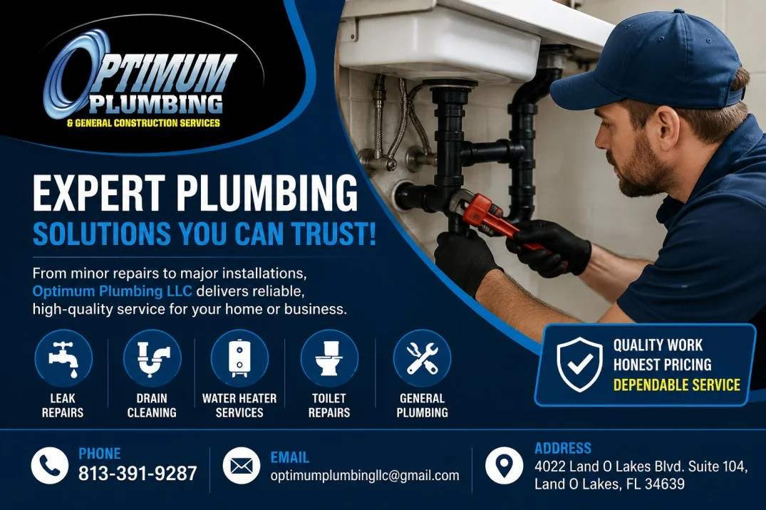 Best Plumber in Land O Lakes FL for Fast & Reliable Service