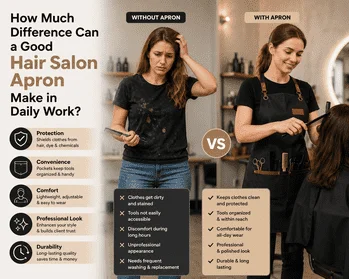 Barbering Vest | Professional Barber & Stylist Workwear | Salonwear