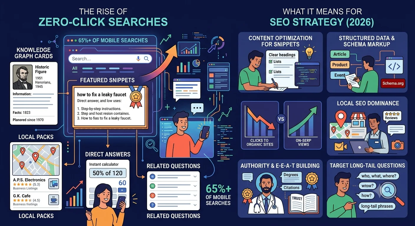 The Rise of Zero-Click Searches and What It Means for SEO Strategy