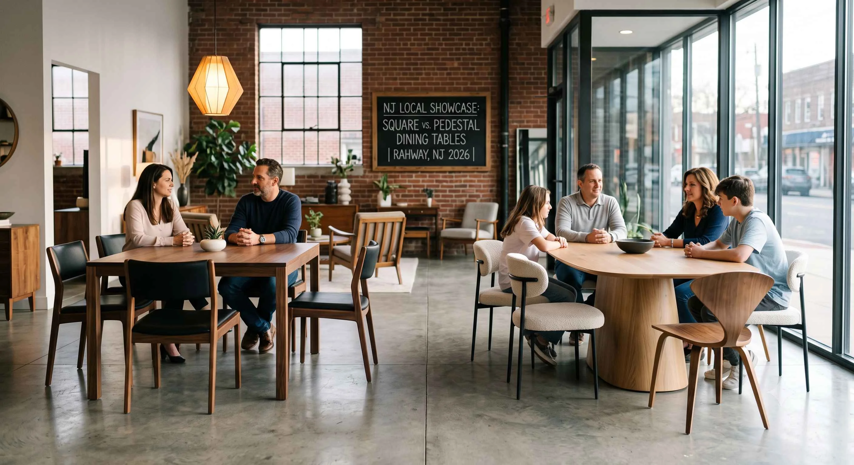 Square Dining Tables vs. Pedestal Dining Table Configurations