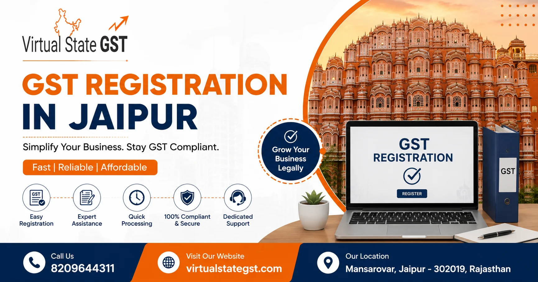 How to Apply for GST Registration in Jaipur Without Common Mistakes?