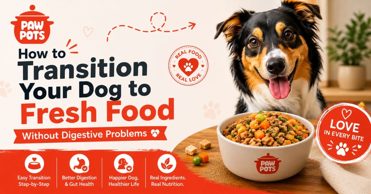 How to Transition Your Dog to Fresh Food Without Digestive Problems