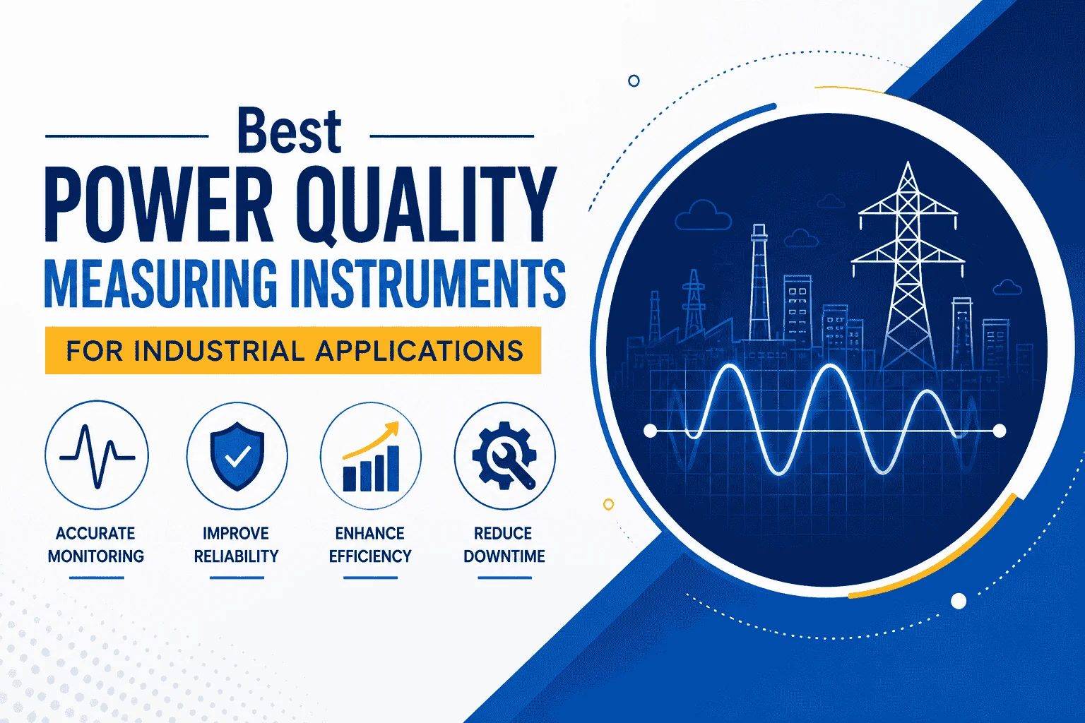 Best Power Quality Measuring Instruments for Industrial Applications