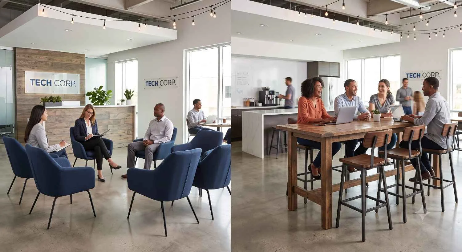 Redesigning Corporate Spaces: The Seating Strategy