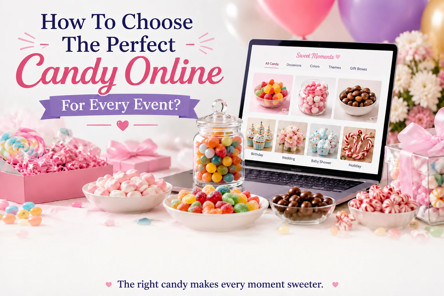How To Choose The Perfect Candy Online For Every Event?