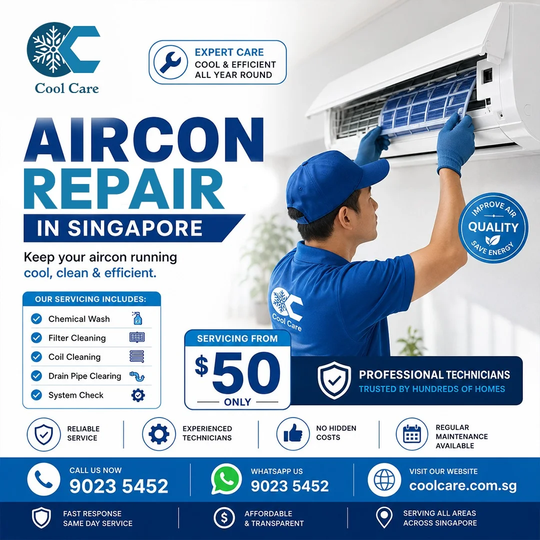 When should I repair my aircon instead of replacing it?