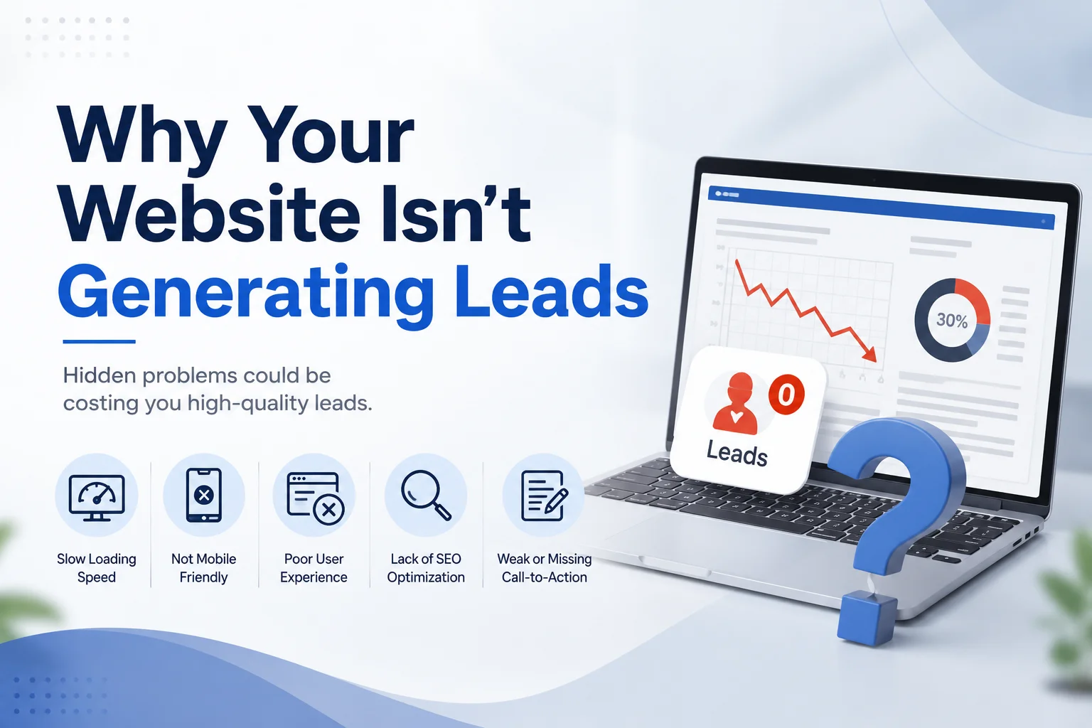 Why Your Website Isn't Generating Leads