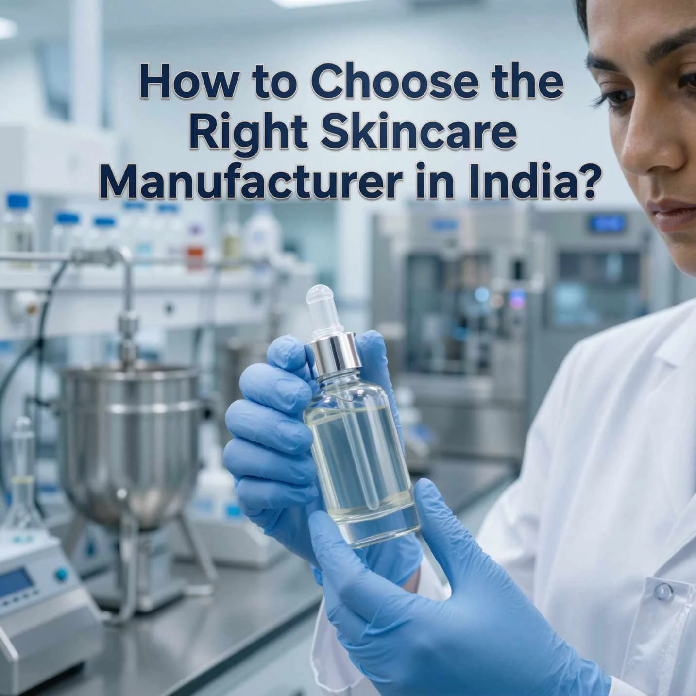 How to Choose the Right Skincare Manufacturer in India?