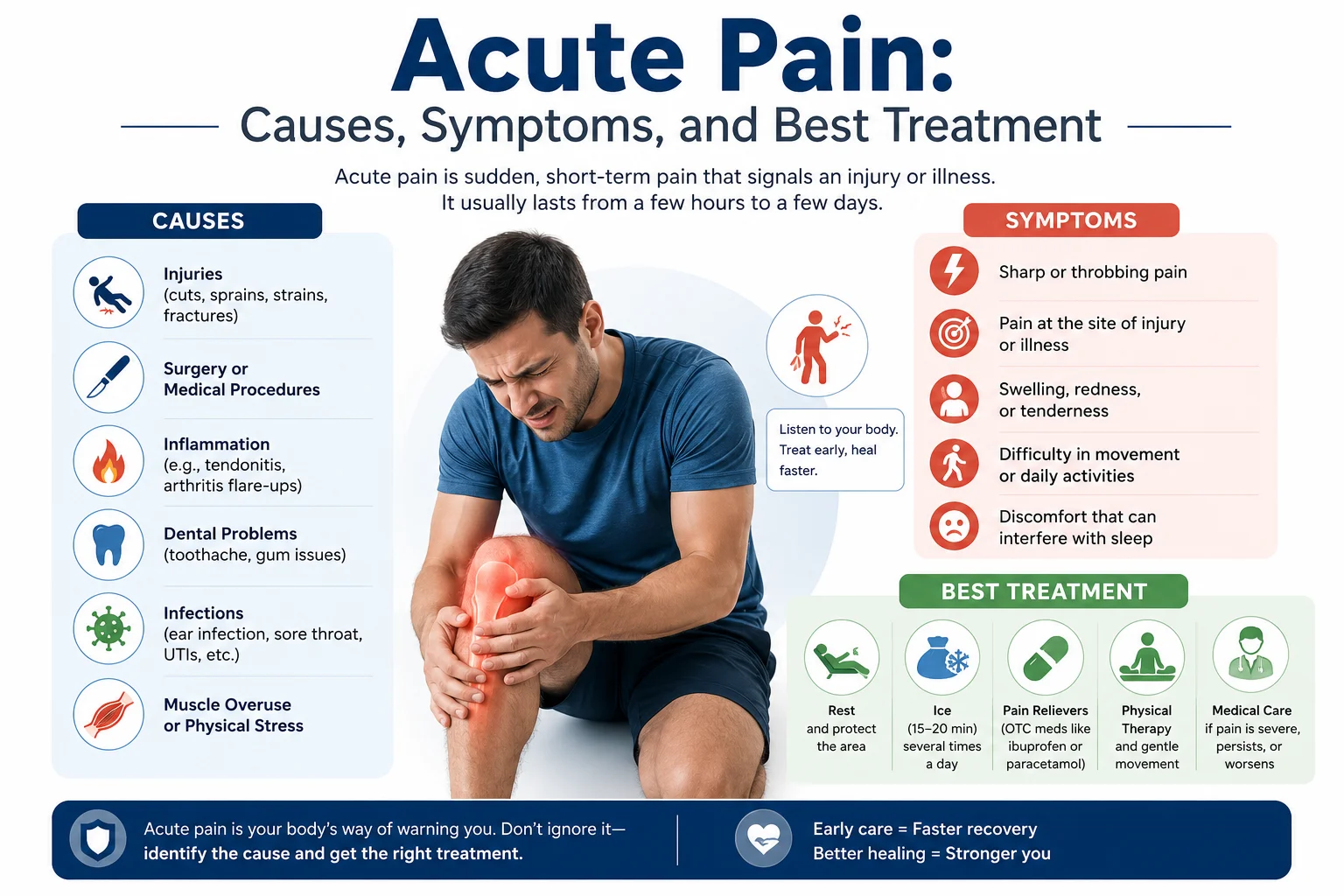 Understanding Acute Pain and the Best Treatment Options