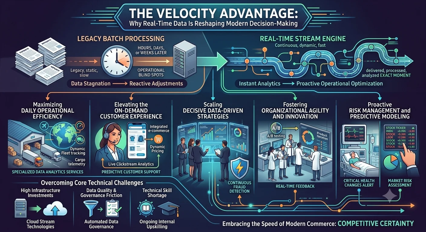 The Velocity Advantage: Why Real-Time Data Is Reshaping Modern Decision-Making