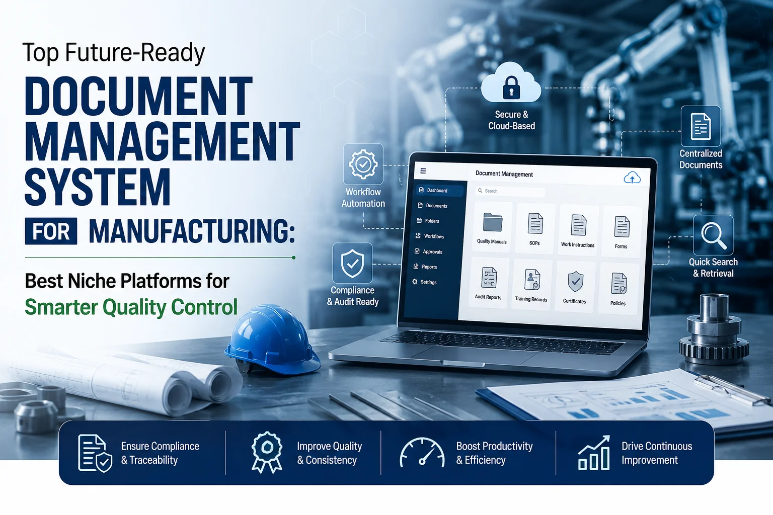 Top Future-Ready Document Management System for Manufacturing: Best Niche Platforms for Smarter Quality Control