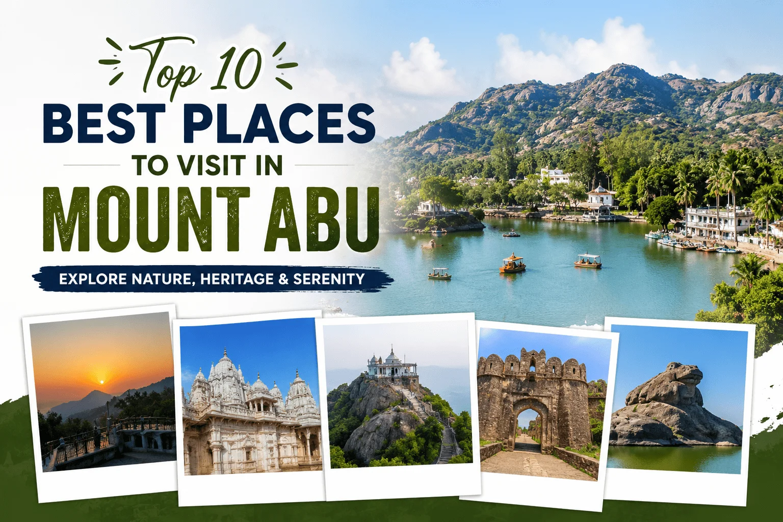 Top 10 Best Places to Visit in Mount Abu