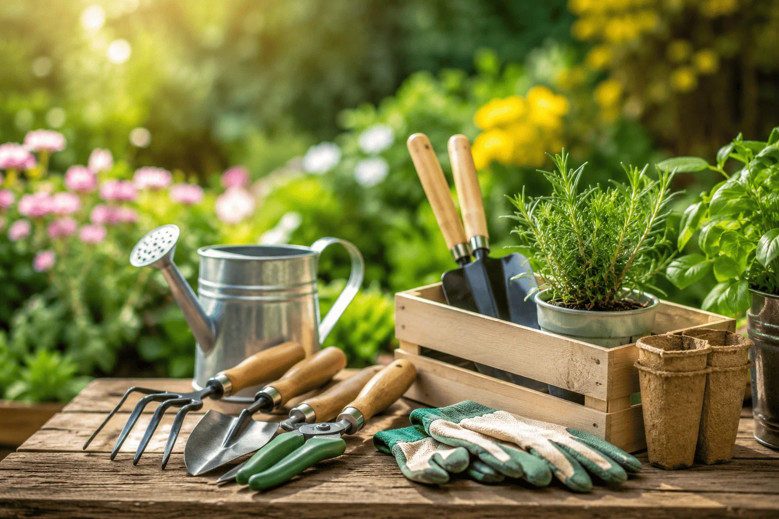 Facilitez-vous la vie et profitez davantage du jardinage grâce aux bons outils