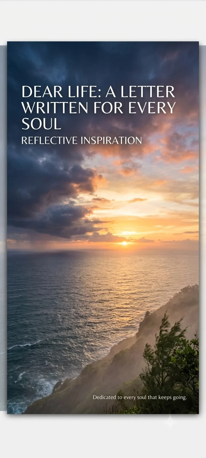 DEAR LIFE: A LETTER WRITTEN FOR EVERY SOUL
