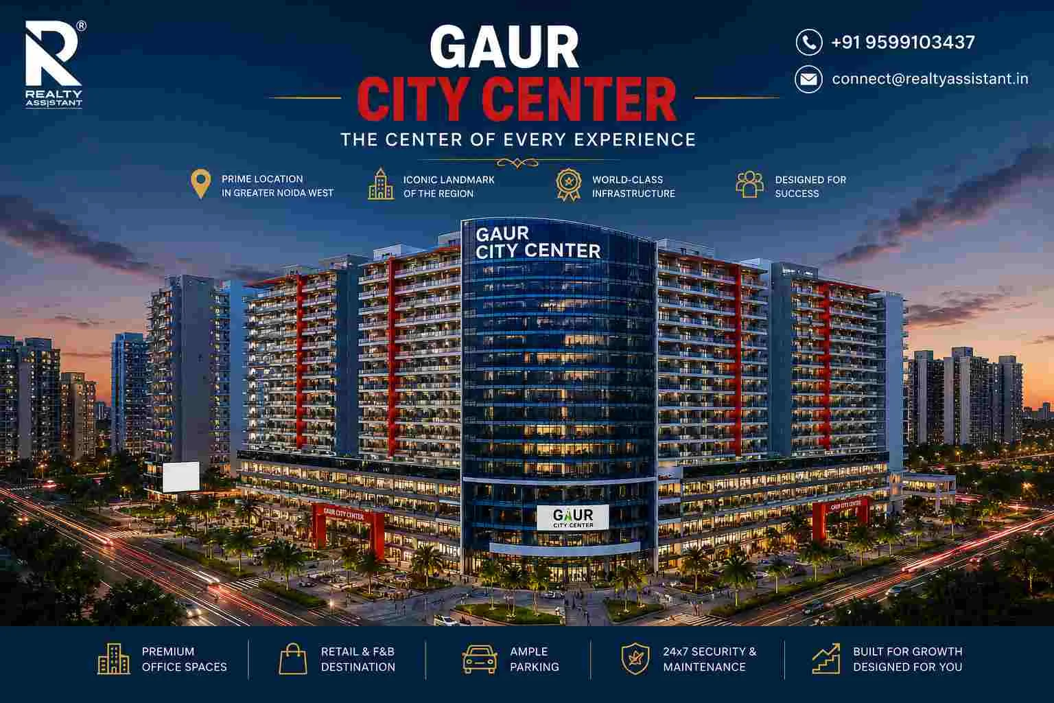 How Gaur City Center Offers Better Value Than Other Commercial Projects