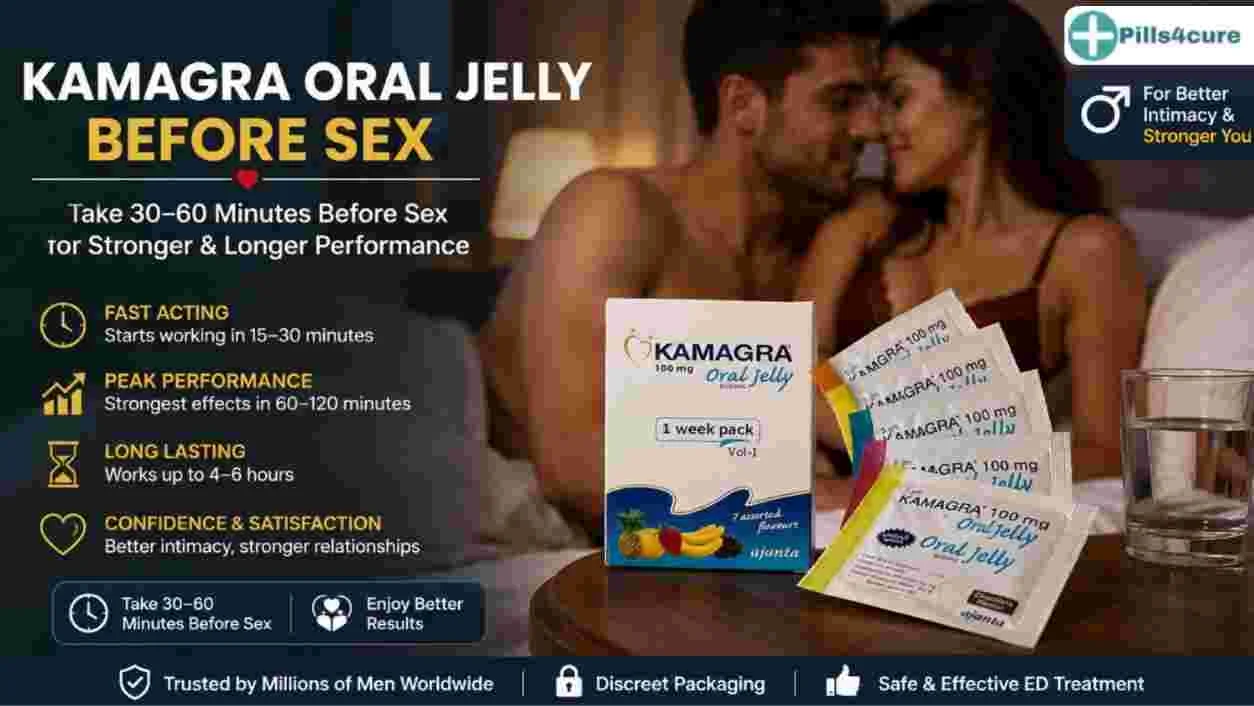 Explore Kamagra Oral Jelly Online: Complete Guide to ED Treatment