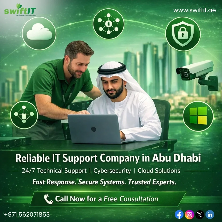 Why Professional IT Support Services Drive Business Success in Abu Dhabi - SwiftIT