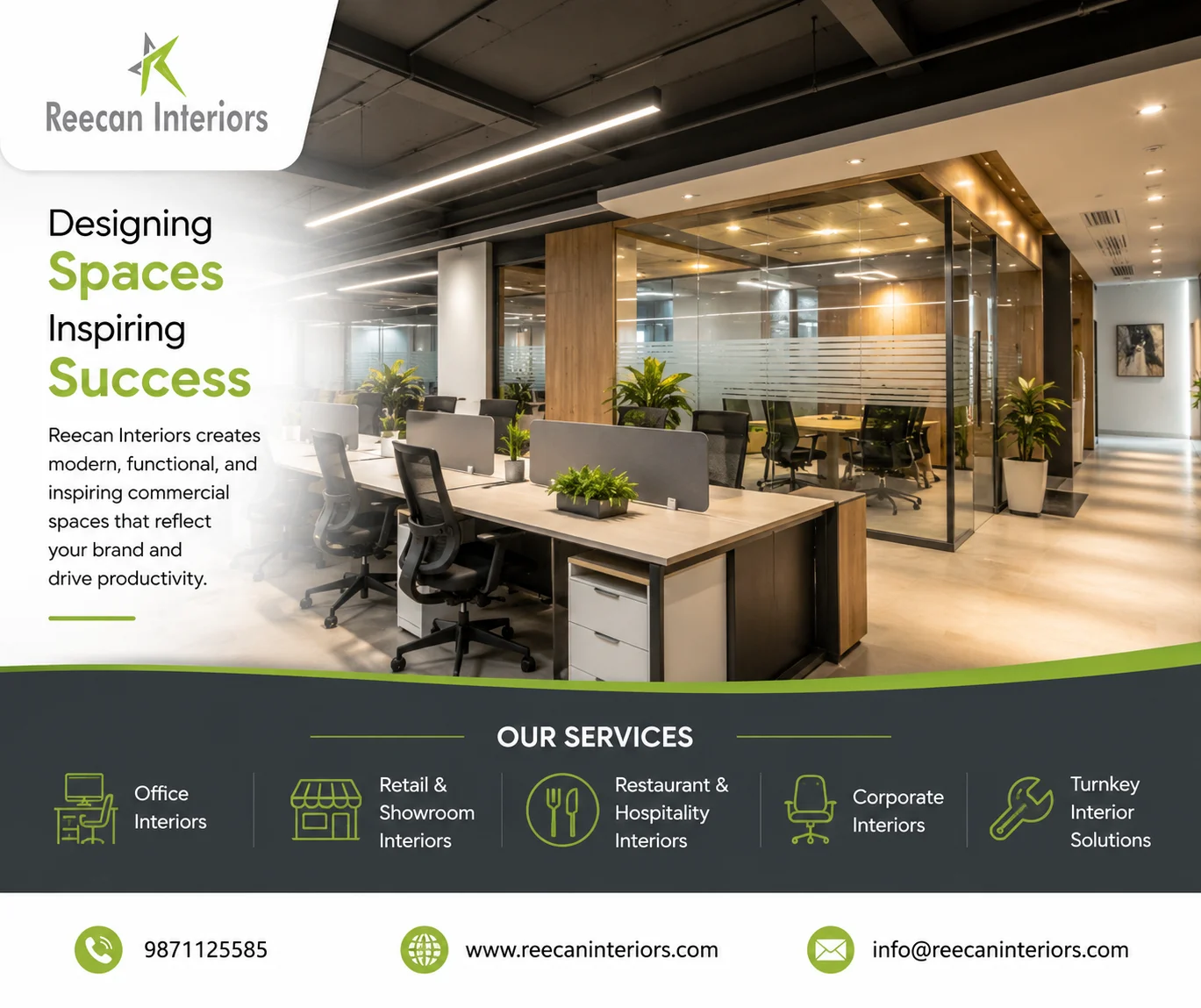 Commercial Interior Designer – Smart Interior Solutions for Modern Business Spaces